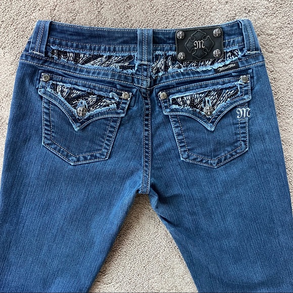 Miss Me Easy Boot Embellished Bling Jeans Designed for Buckle - Picture 6 of 9